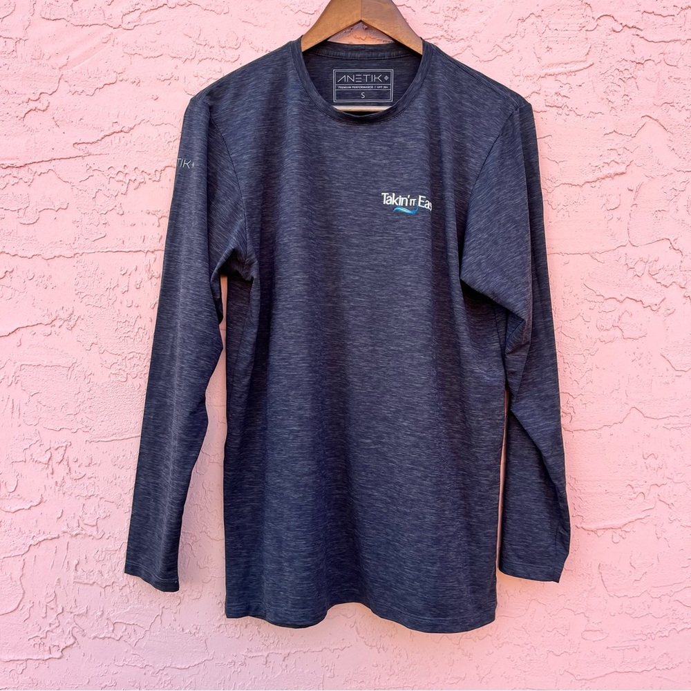 Anetik Premium Performance Long Sleeve SPF 30+ Fishing Yacht Ship Boat Adult